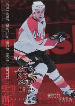 1999-00 Be a Player Millennium Signature Series - All-Star Fantasy Ruby #46 Rico Fata Front