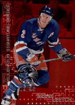 1999-00 Be a Player Millennium Signature Series - All-Star Fantasy Ruby #159 Brian Leetch Front