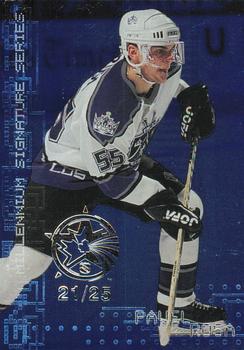 1999-00 Be a Player Millennium Signature Series - All-Star Fantasy Sapphire #125 Pavel Rosa Front