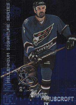 1999-00 Be a Player Millennium Signature Series - All-Star Fantasy Sapphire #244 Jamie Huscroft Front