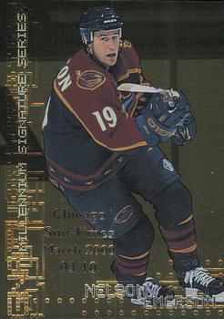 1999-00 Be a Player Millennium Signature Series - Chicago Sun-Times Gold #17 Nelson Emerson Front