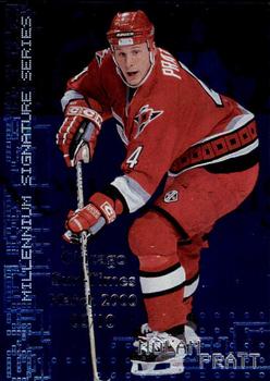 1999-00 Be a Player Millennium Signature Series - Chicago Sun-Times Sapphire #54 Nolan Pratt Front