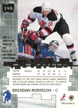 1999-00 Be a Player Millennium Signature Series - Toronto Spring Expo Ruby #149 Brendan Morrison Back