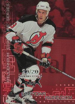1999-00 Be a Player Millennium Signature Series - Toronto Spring Expo Ruby #149 Brendan Morrison Front