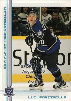 2000-01 Be a Player Memorabilia - Chicago Sportsfest Blue #51 Luc Robitaille Front