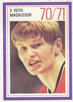 1970-71 Esso Power Players #NNO Keith Magnuson Front
