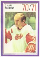 1970-71 Esso Power Players #NNO Gary Bergman Front