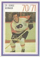 1970-71 Esso Power Players #NNO Serge Bernier Front