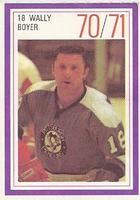 1970-71 Esso Power Players #NNO Wally Boyer Front