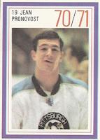1970-71 Esso Power Players #NNO Jean Pronovost Front