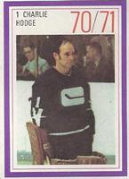 1970-71 Esso Power Players #NNO Charlie Hodge Front