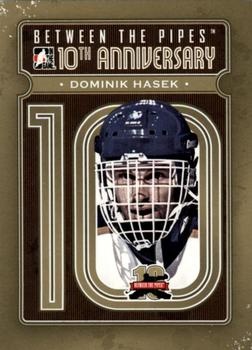 2011-12 In The Game Between The Pipes - 10th Anniversary #BTPA-33 Dominik Hasek Front