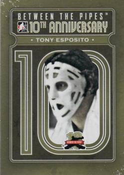 2011-12 In The Game Between The Pipes - 10th Anniversary #BTPA-44 Tony Esposito Front