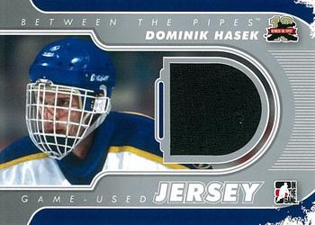 2011-12 In The Game Between The Pipes - Game Used Patch Silver #M-25 Dominik Hasek Front
