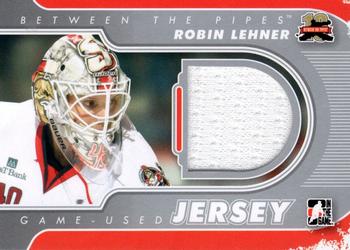 2011-12 In The Game Between The Pipes - Game Used Jersey Silver #M-47 Robin Lehner Front