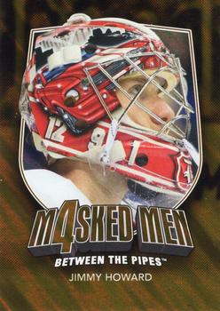 2011-12 In The Game Between The Pipes - Masked Men IV Gold #MM-23 Jimmy Howard Front