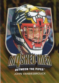 2011-12 In The Game Between The Pipes - Masked Men IV Gold #MM-46 John Vanbiesbrouck Front