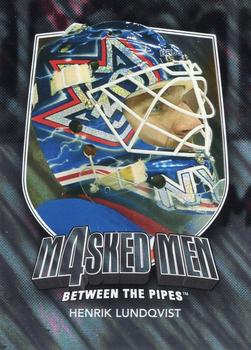 2011-12 In The Game Between The Pipes - Masked Men IV Silver #MM-27 Henrik Lundqvist Front