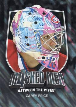 2011-12 In The Game Between The Pipes - Masked Men IV Silver #MM-35 Carey Price Front