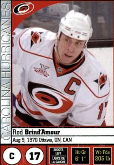 2008-09 Panini Stickers #32 Rod Brind'Amour Front