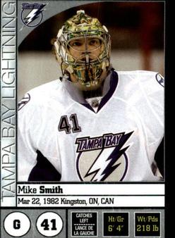 2008-09 Panini Stickers #110 Mike Smith Front
