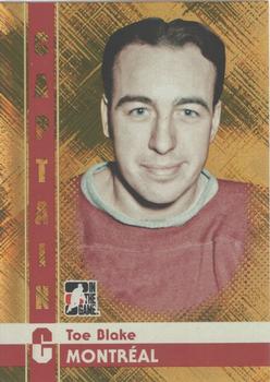 2011-12 In The Game Captain-C - Gold #92 Toe Blake Front