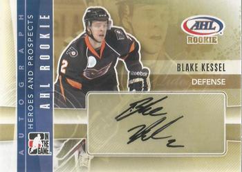 2011-12 In The Game Heroes and Prospects - Autographs #A-BKE Blake Kessel Front