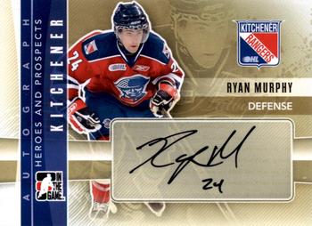 2011-12 In The Game Heroes and Prospects - Autographs #A-RM Ryan Murphy Front