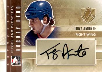 2011-12 In The Game Heroes and Prospects - Autographs #A-TA Tony Amonte Front