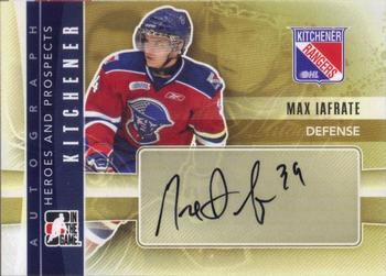 2011-12 In The Game Heroes and Prospects - Autographs #A-MI Max Iafrate Front