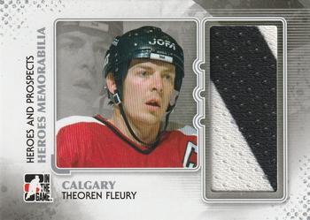 2011-12 In The Game Heroes and Prospects - Heroes Memorabilia Silver #HM-08 Theoren Fleury Front