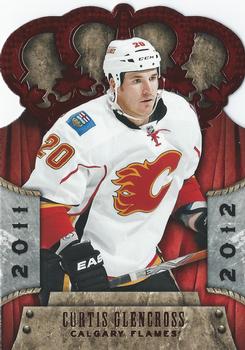 2011-12 Panini Crown Royale - Red #14 Curtis Glencross Front