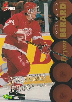 1995 Classic Hockey Draft - Five Sport Previews #SP4 Bryan Berard Front