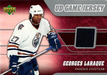2006-07 Upper Deck - Game Jerseys #J-GL Georges Laraque Front