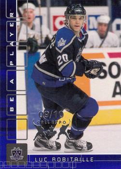 2001-02 Be a Player Memorabilia - Toronto Fall Expo Sapphire #95 Luc Robitaille Front