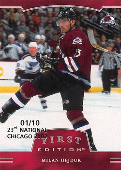 2002-03 Be a Player First Edition - Chicago 2002 23rd National #016 Milan Hejduk Front