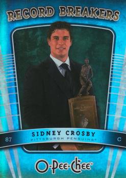 2007-08 O-Pee-Chee - Record Breakers #RB5 Sidney Crosby Front