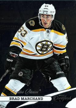 2012-13 Panini Certified #63 Brad Marchand Front