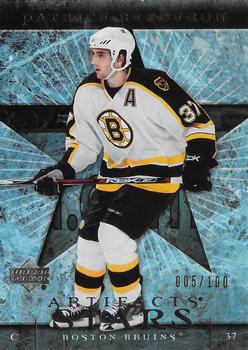 2007-08 Upper Deck Artifacts - Silver #135 Patrice Bergeron Front