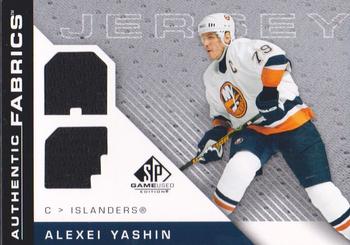 2007-08 SP Game Used - Authentic Fabrics #AF-AY Alexei Yashin Front