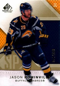 2007-08 SP Game Used - Gold #89 Jason Pominville Front