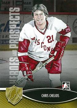 2012-13 In The Game Heroes and Prospects #3 Chris Chelios Front