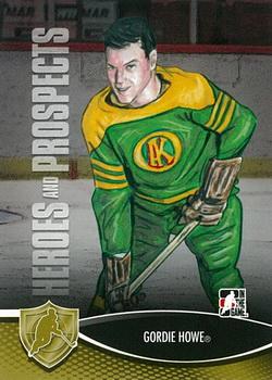 2012-13 In The Game Heroes and Prospects #8 Gordie Howe Front