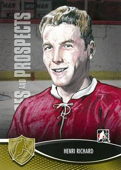 2012-13 In The Game Heroes and Prospects #11 Henri Richard Front