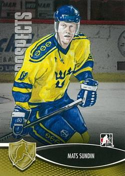 2012-13 In The Game Heroes and Prospects #19 Mats Sundin Front