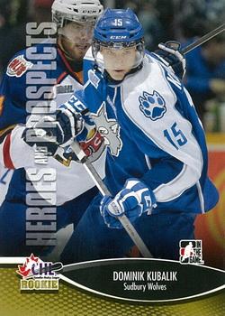 2012-13 In The Game Heroes and Prospects #35 Dominik Kubalik Front