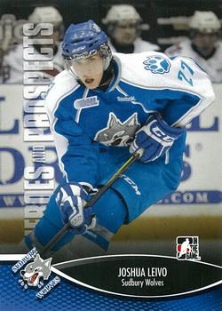 2012-13 In The Game Heroes and Prospects #85 Joshua Leivo Front