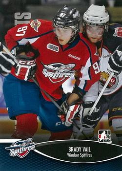 2012-13 In The Game Heroes and Prospects #86 Brady Vail Front