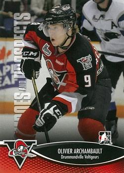 2012-13 In The Game Heroes and Prospects #93 Olivier Archambault Front