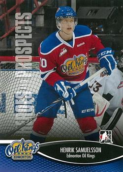 2012-13 In The Game Heroes and Prospects #117 Henrik Samuelsson Front